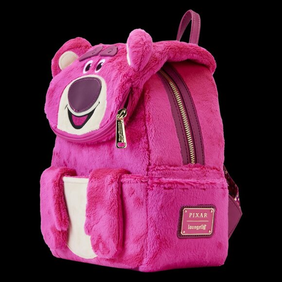 Loungefly Toy Story Lotso Plush Pocket Mini Backpack